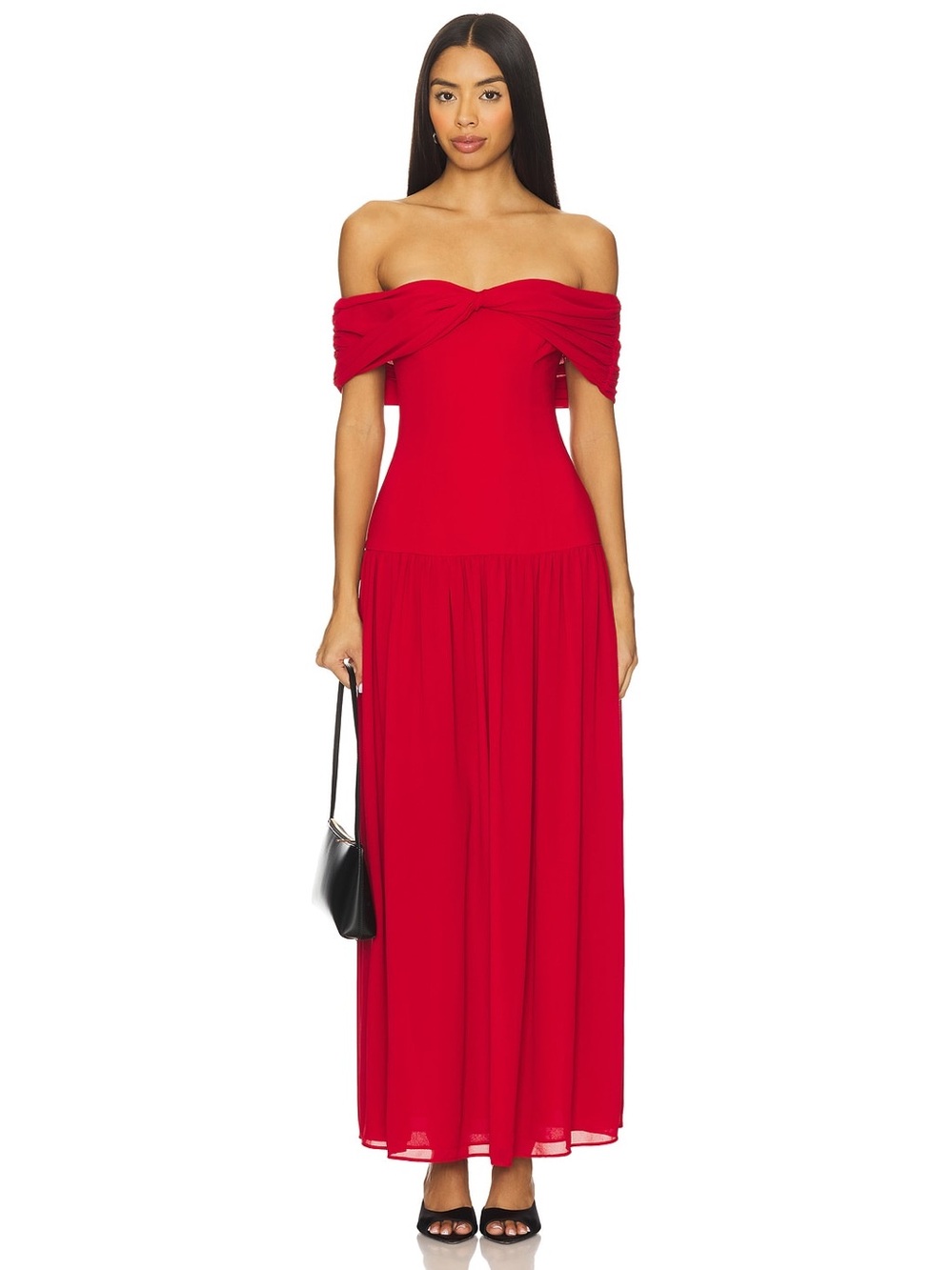 Lovers and Friends Blake Maxi Dress in Red